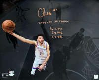 Chet Holmgren Signed Thunder 16x20 Photo With Multiple Inscriptions (JSA) at PristineAuction.com