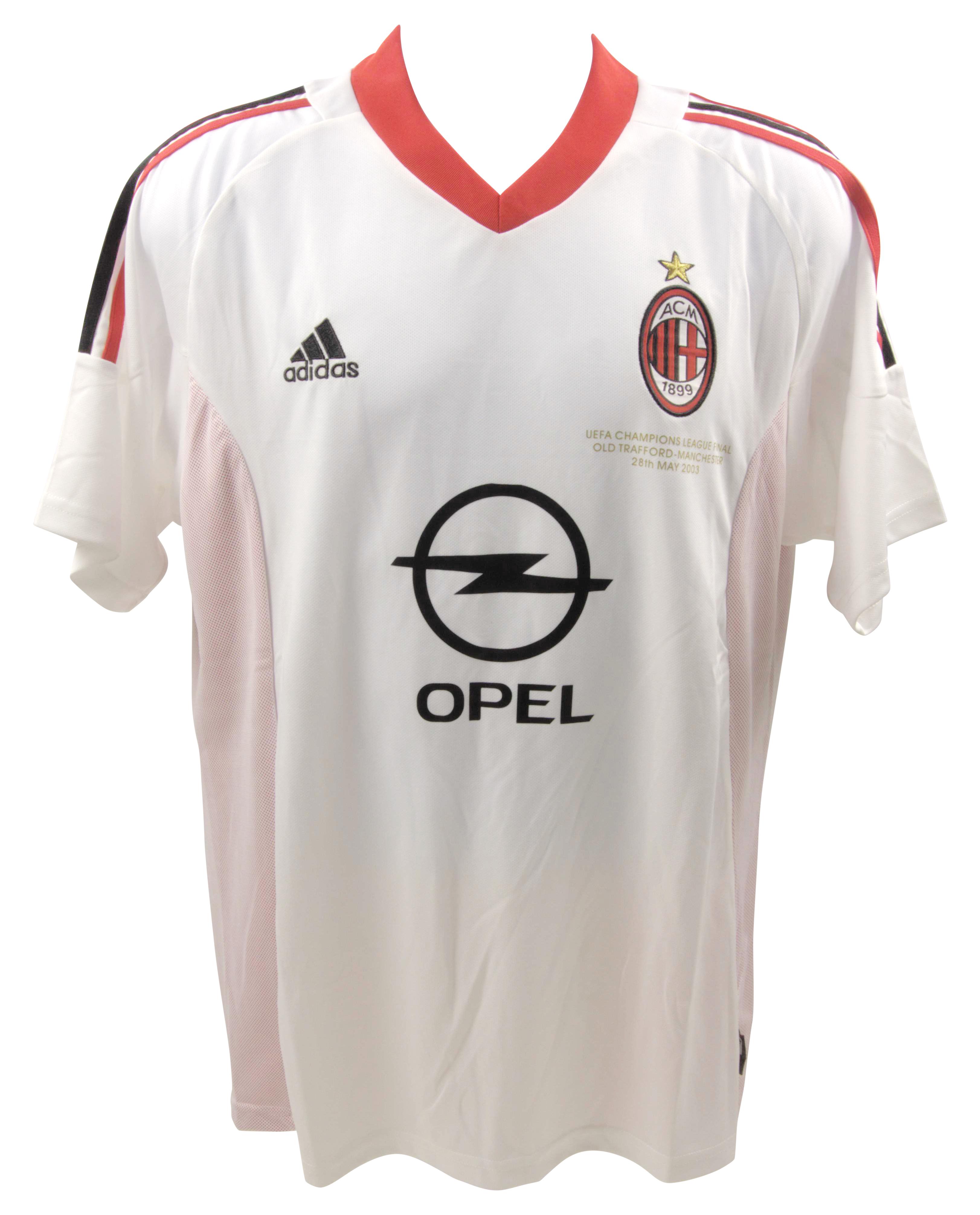 Rivaldo Signed AC Milan Adidas Authentic Jersey (Beckett) at PristineAuction.com Rivaldo Signed AC Milan Adidas Authentic Jersey (Beckett) at PristineAuction.com