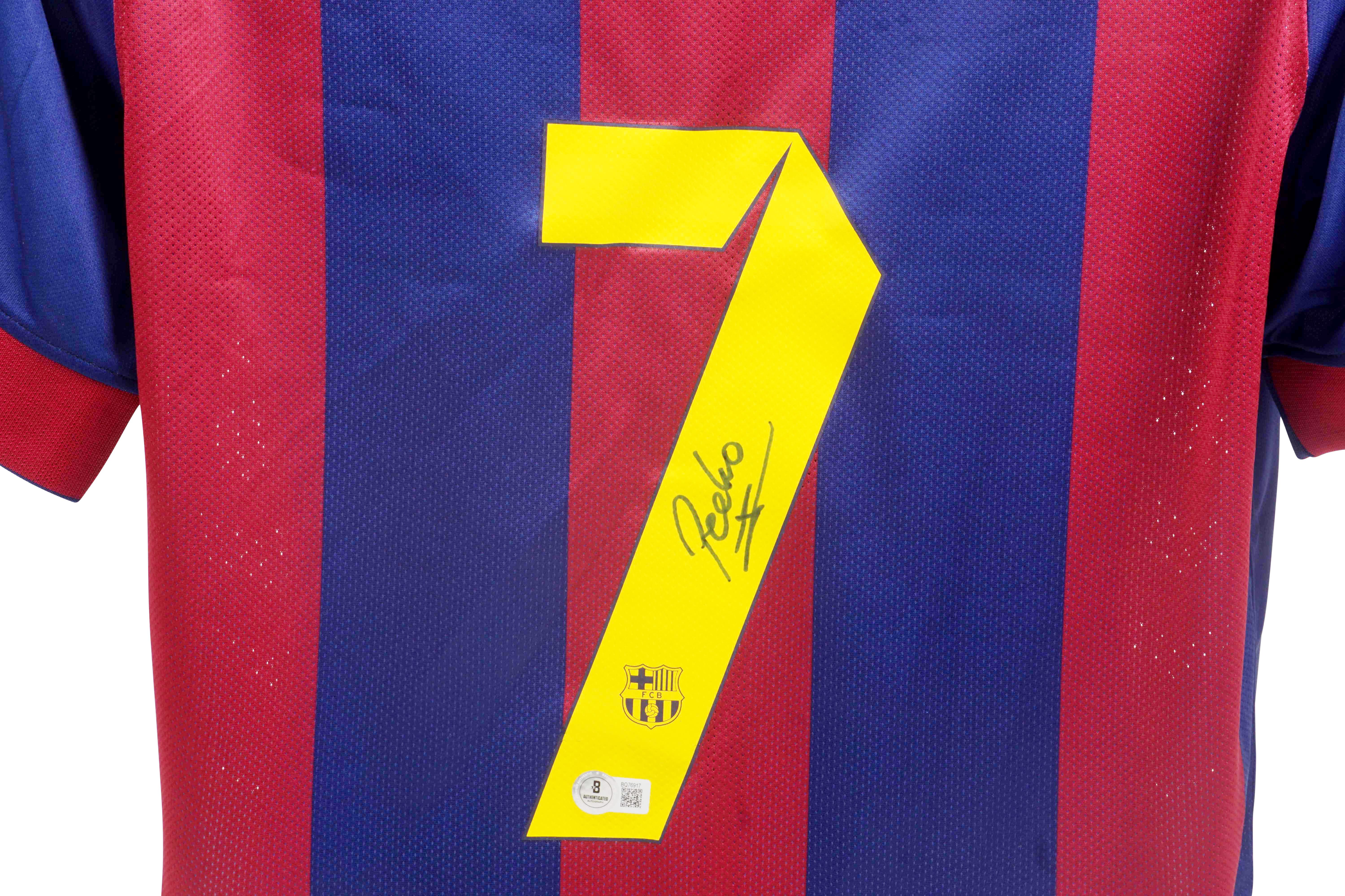 Pedro Signed Barcelona Nike Authentic Jersey (Beckett) at PristineAuction.com Pedro Signed Barcelona Nike Authentic Jersey (Beckett) at PristineAuction.com