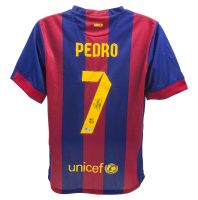 Pedro Signed Barcelona Nike Authentic Jersey (Beckett) at PristineAuction.com