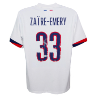 Warren Zaire-Emery Signed Paris Saint-Germain Nike Authentic Jersey (Beckett) at PristineAuction.com