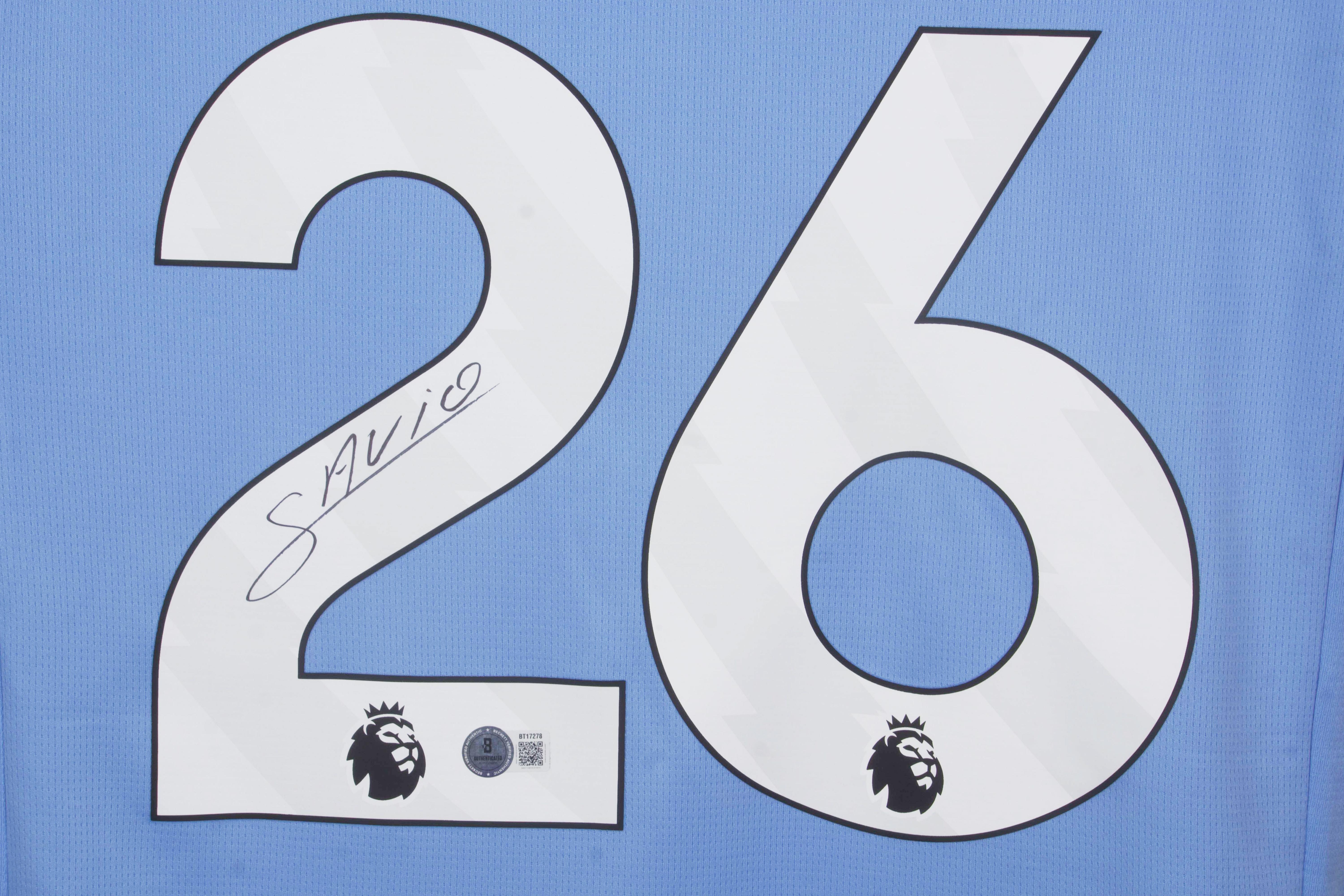 Savinho Signed Manchester City Puma Authentic Jersey (Beckett) at PristineAuction.com Savinho Signed Manchester City Puma Authentic Jersey (Beckett) at PristineAuction.com