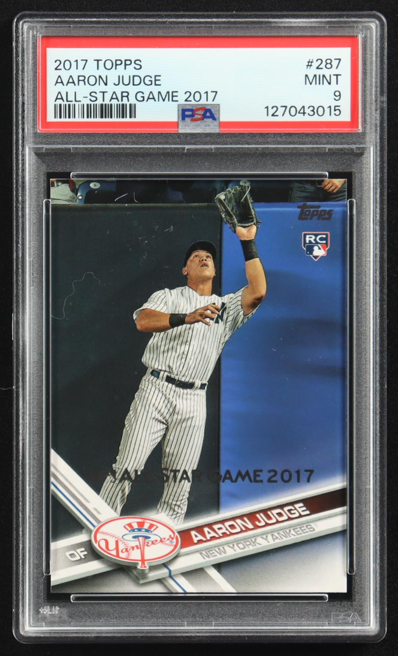 Aaron Judge 2017 Topps All Star Game Silver #287 RC (PSA 9) at PristineAuction.com Aaron Judge 2017 Topps All Star Game Silver #287 RC (PSA 9) at PristineAuction.com