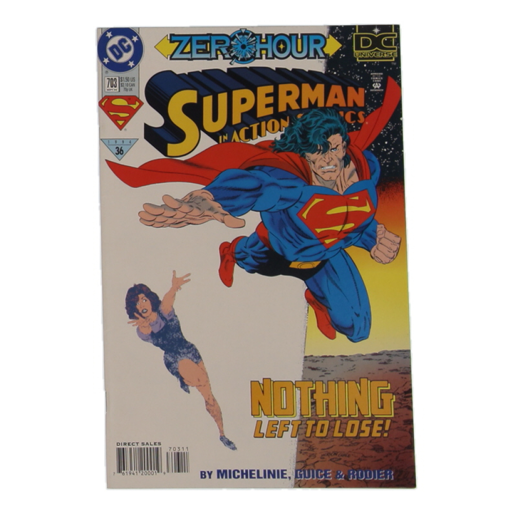 1994 "Action Comics" Issue #703 DC Comic Book at PristineAuction.com