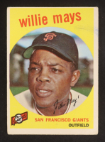 Willie Mays 1959 Topps #50 at PristineAuction.com