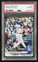 Shohei Ohtani 2025 Topps Now #527 (PSA 10) at PristineAuction.com