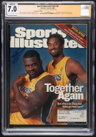 Shaquille O'Neal Signed 2001 Sports Illustrated Magazine #v94 #26 Issue (CGC 7.0 | Autograph Grade 8) at PristineAuction.com