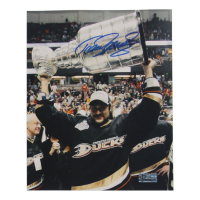 Teemu Selanne Signed Ducks 8x10 Photo (Premium Autographs) at PristineAuction.com