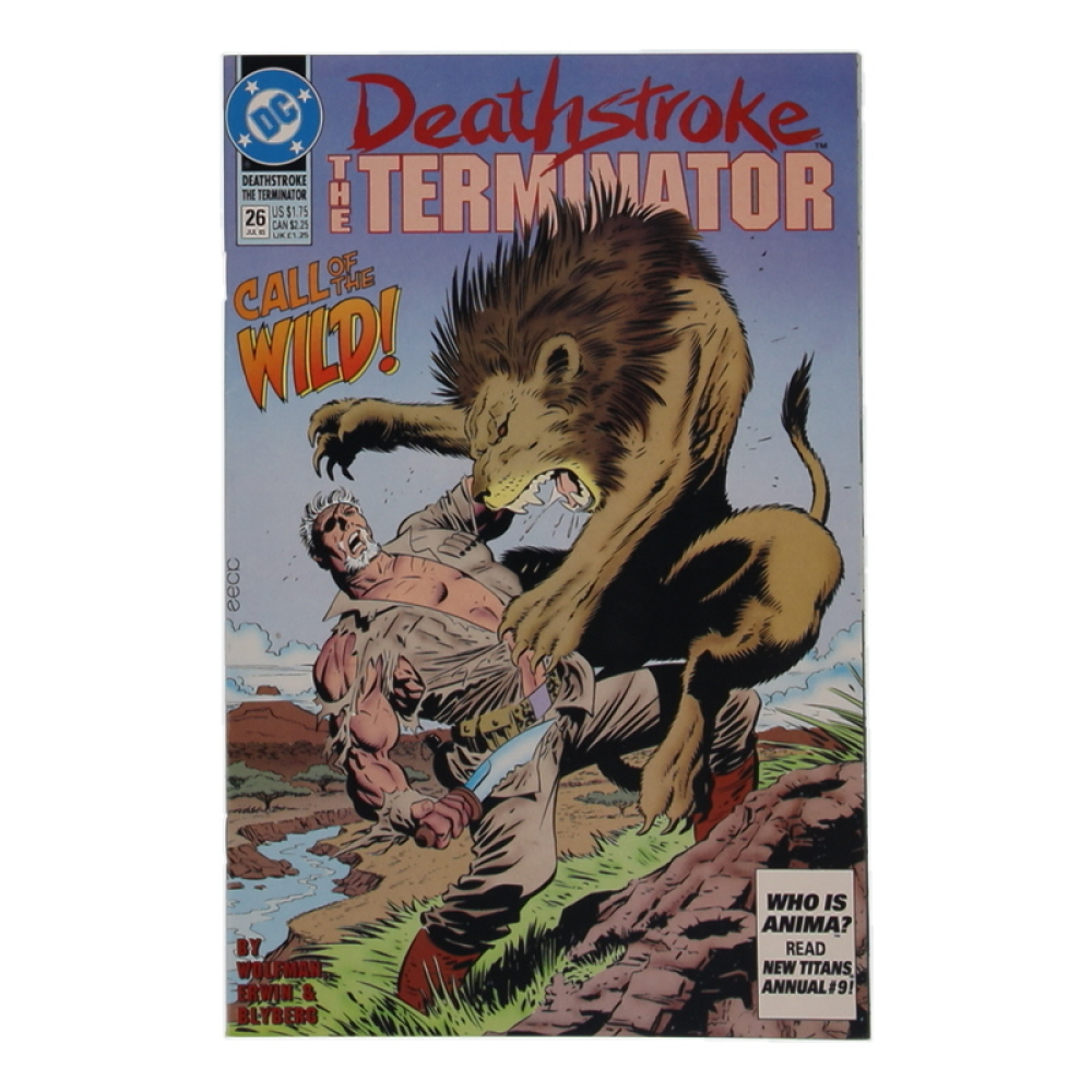 1993 "Deathstroke The Terminator" Issue #26 DC Comic Book at PristineAuction.com