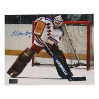 Eddie Mio Signed Rangers 8x10 Photo (Premium Autographs) at PristineAuction.com