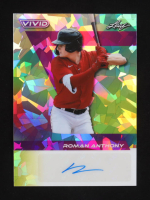 Roman Anthony 2024 Leaf Vivid Crystal Auto #BA-RA1 RC #9/10 at PristineAuction.com