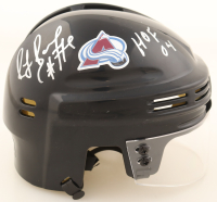 Ray Bourque Signed Avalanche Mini Helmet Inscribed "HOF 04" (JSA) at PristineAuction.com