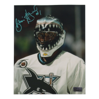 Brian Hayward Signed Sharks 8x10 Photo (Premium Autographs) at PristineAuction.com