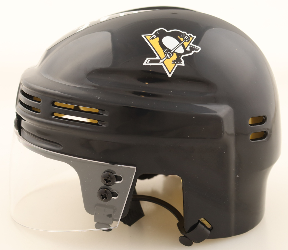 Paul Coffey Signed Penguins Mini Helmet Inscribed "HOF 04" (JSA) at PristineAuction.com Paul Coffey Signed Penguins Mini Helmet Inscribed "HOF 04" (JSA) at PristineAuction.com