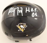 Paul Coffey Signed Penguins Mini Helmet Inscribed "HOF 04" (JSA) at PristineAuction.com