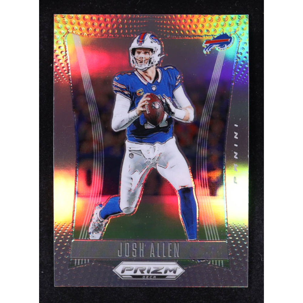 Josh Allen 2024 Panini Prizm Deca Prizms Silver #28 at PristineAuction.com