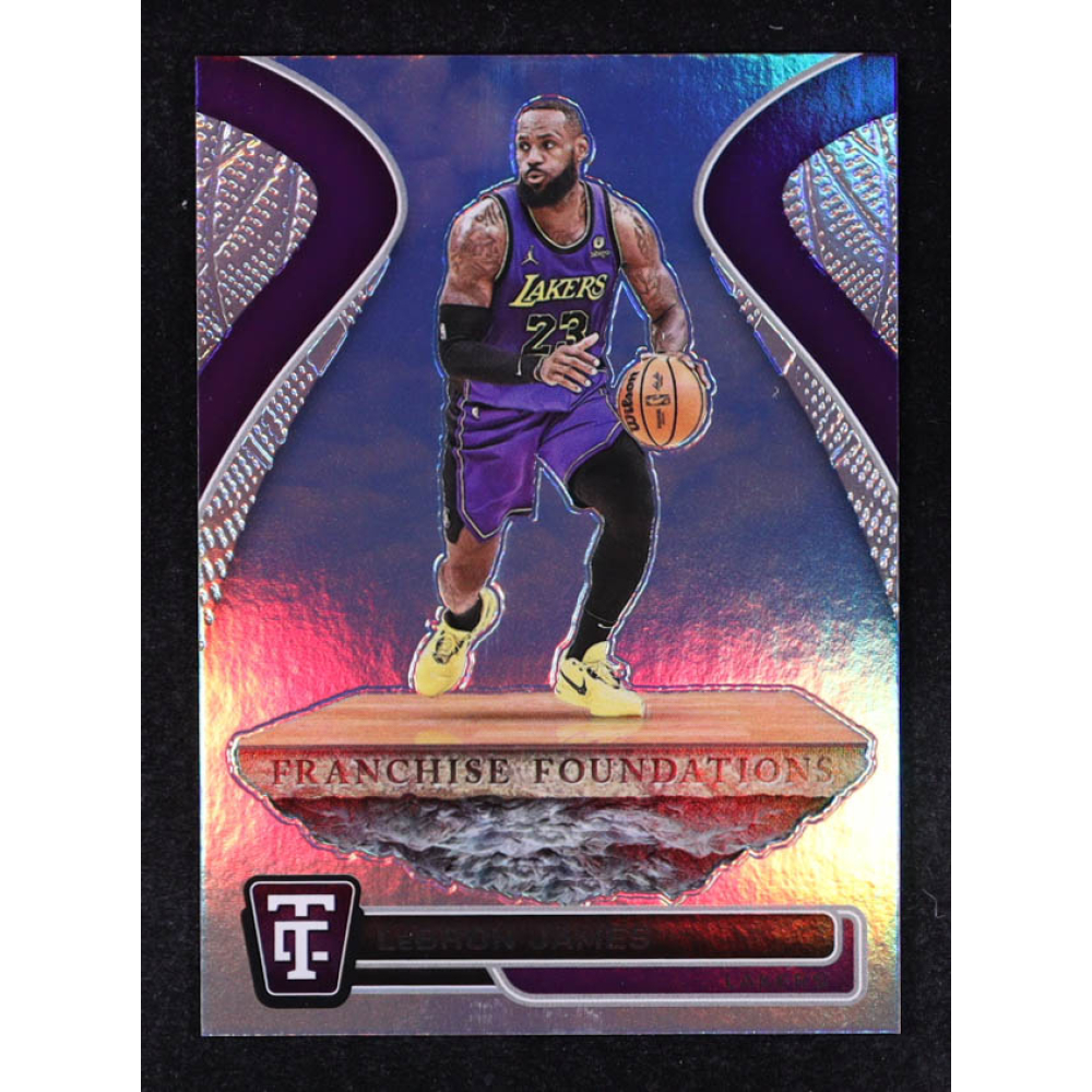 LeBron James 2024-25 Totally Certified Franchise Foundations Mirror #20 at PristineAuction.com