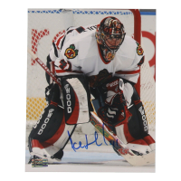 Jocelyn Thibault Signed Blackhawks 8x10 Photo (Premium Autographs) at PristineAuction.com