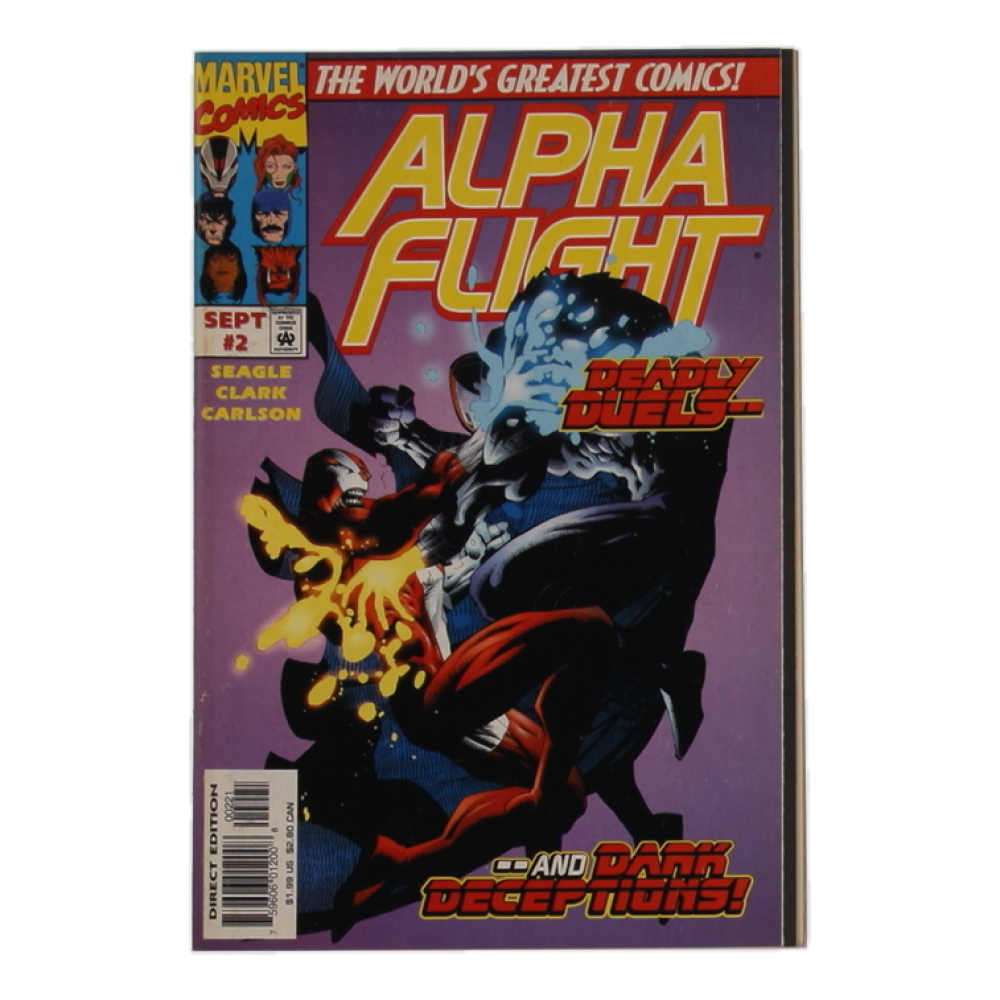 1997 "Alpha Flight" Issue #2 Marvel Comic Book at PristineAuction.com