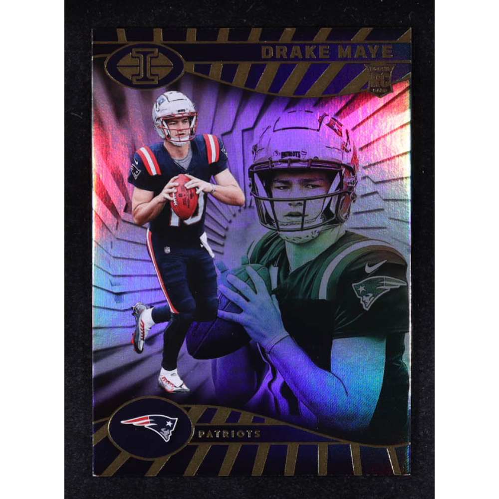 Drake Maye 2024 Panini Illusions #59 RC at PristineAuction.com