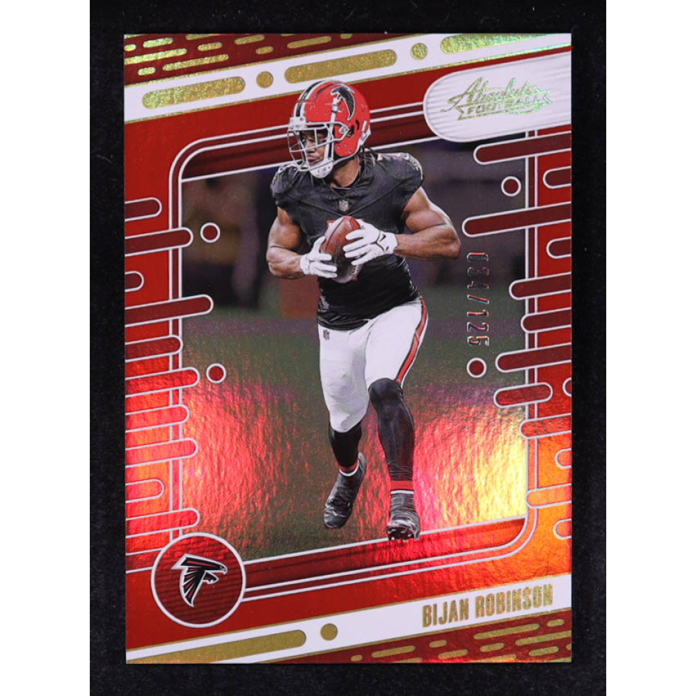 Bijan Robinson 2024 Absolute Spectrum Red #5 #034/125 at PristineAuction.com