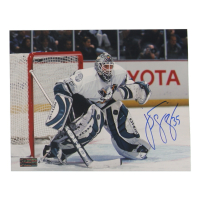 Jean-Sebastien Giguere Signed Ducks 8x10 Photo (Premium Autographs) at PristineAuction.com