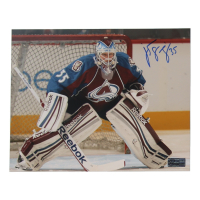 Jean-Sebastien Giguere Signed Avalanche 8x10 Photo (Premium Autographs) at PristineAuction.com