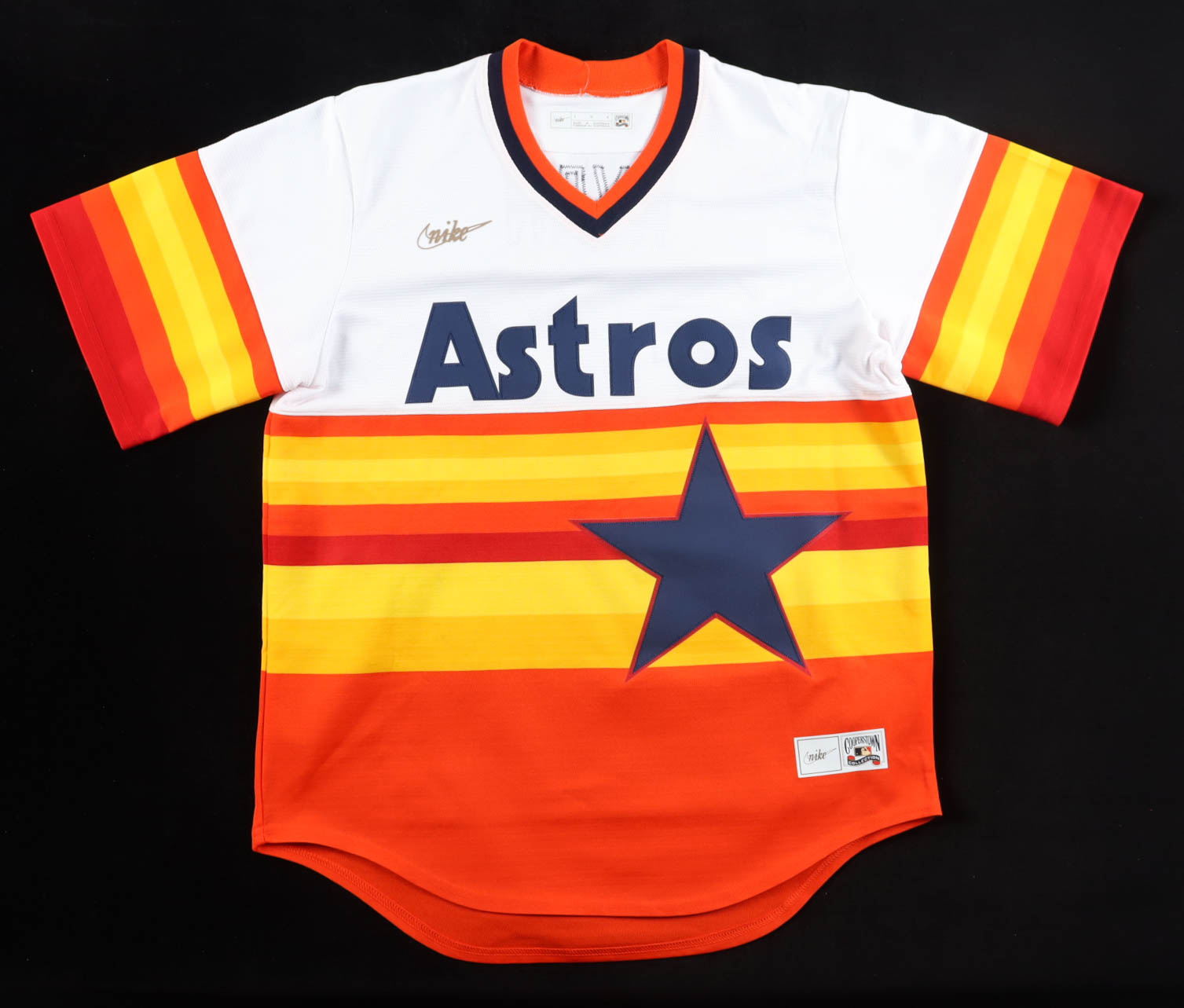 Nolan Ryan Signed Astros Nike Authentic Jersey Inscribed "5,714 K's" & "7 No-Hitters" (PSA) at PristineAuction.com Nolan Ryan Signed Astros Nike Authentic Jersey Inscribed "5,714 K's" & "7 No-Hitters" (PSA) at PristineAuction.com