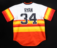 Nolan Ryan Signed Astros Nike Authentic Jersey Inscribed "5,714 K's" & "7 No-Hitters" (PSA) at PristineAuction.com