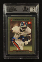 Shannon Sharpe Signed 1990 Action Packed Rookie Update #46 RC (Beckett | Auto Grade BGS 10) at PristineAuction.com