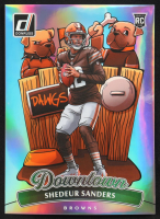 Shedeur Sanders 2025 Donruss Downtown! Oversize #17 RC at PristineAuction.com