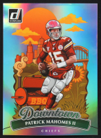 Patrick Mahomes II 2025 Donruss Downtown! Oversize #8 at PristineAuction.com