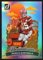 Patrick Mahomes II 2025 Donruss Downtown! Oversize #8 at PristineAuction.com