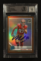 Nick Bosa Signed 2019 Donruss Optic Bronze #168 RR RC (Beckett | Auto Grade BGS 10) at PristineAuction.com