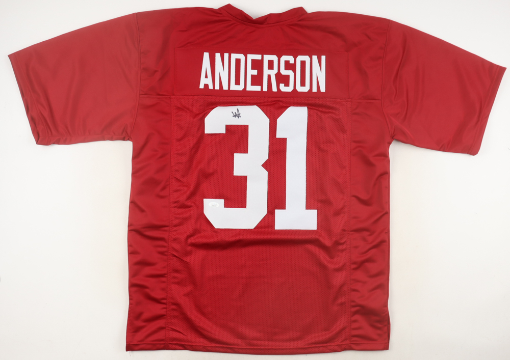 Will Anderson Jr. Signed Jersey (JSA) at PristineAuction.com Will Anderson Jr. Signed Jersey (JSA) at PristineAuction.com