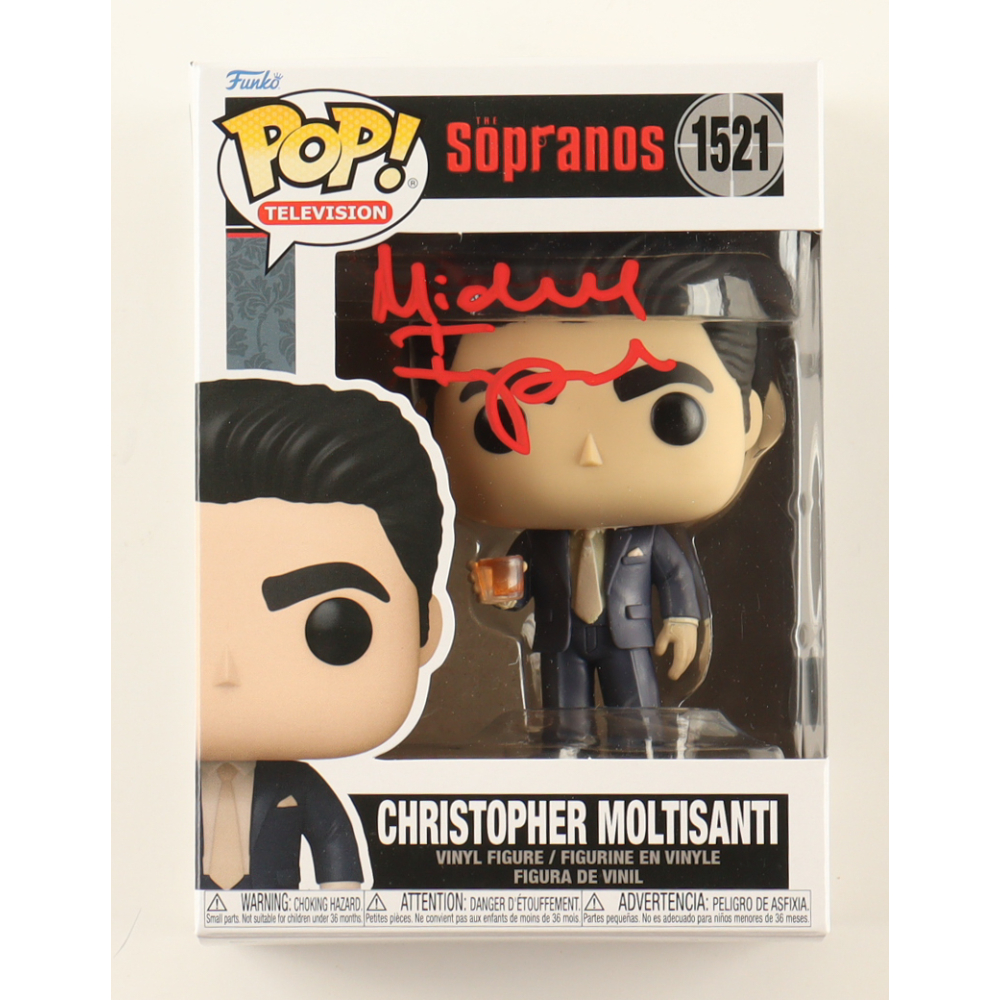 Michael Imperioli Signed "The Sopranos" #1521 Christopher Moltisanti Funko Pop! Vinyl Figure (Beckett) at PristineAuction.com