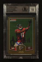 Julio Jones Signed 2011 Bowman Chrome Rookie Preview Inserts #BCR24 RC (Beckett | Auto Grade BGS 10) at PristineAuction.com