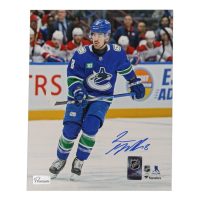Conor Garland Signed Canucks 8x10 Photo (Premium Autographs) at PristineAuction.com