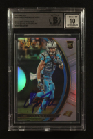 Christian McCaffrey Signed 2017 Select Prizm Silver #74 RC (Beckett | Auto Grade BGS 10) at PristineAuction.com