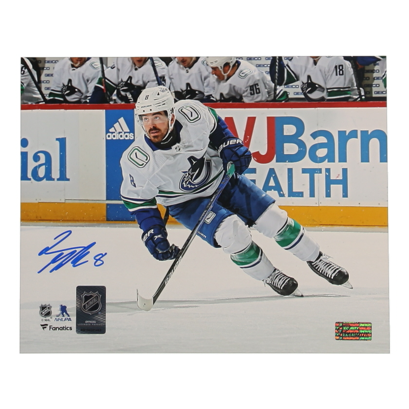 Conor Garland Signed Canucks 8x10 Photo (Premium Autographs) at PristineAuction.com Conor Garland Signed Canucks 8x10 Photo (Premium Autographs) at PristineAuction.com