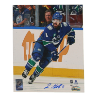 Conor Garland Signed Canucks 8x10 Photo (Premium Autographs) at PristineAuction.com