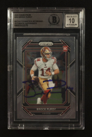 Brock Purdy Signed 2022 Panini Prizm #353 RC (Beckett | Auto Grade BGS 10) at PristineAuction.com