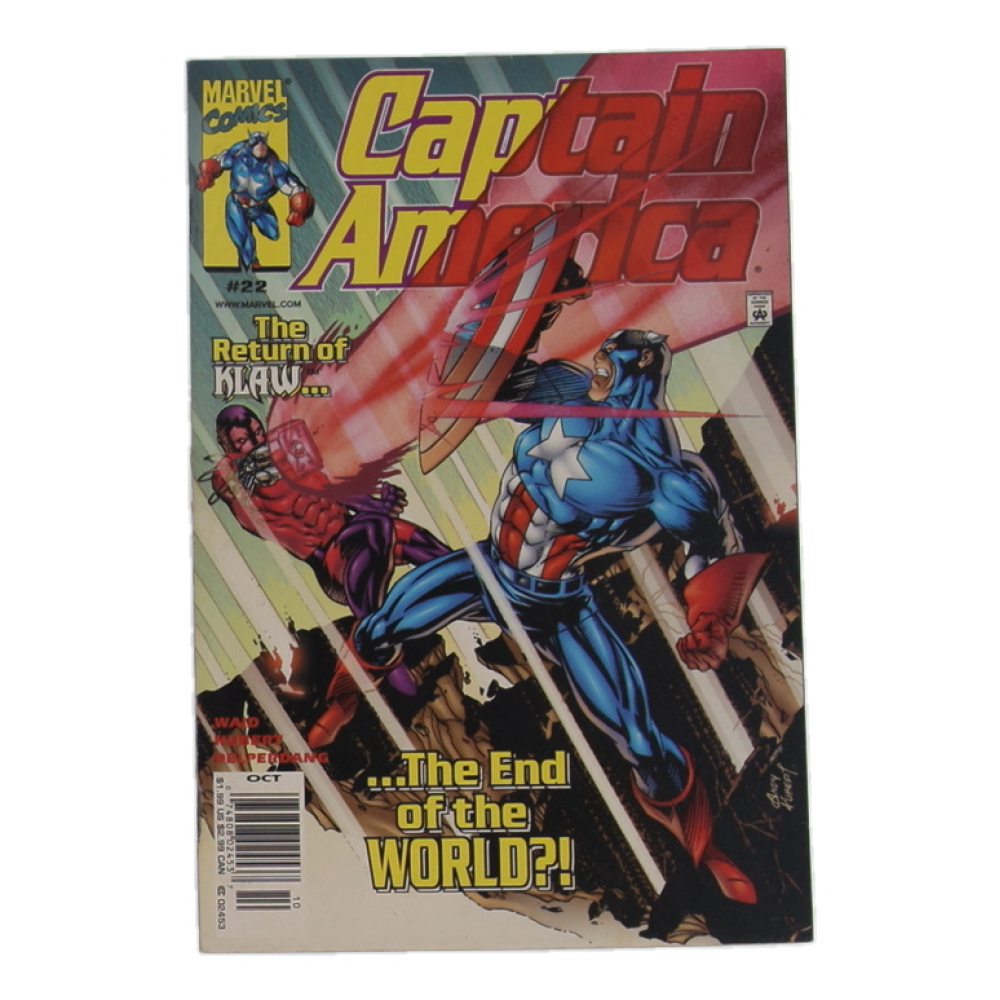 1999 "Captain America" Issue #22 Marvel Comic Book at PristineAuction.com
