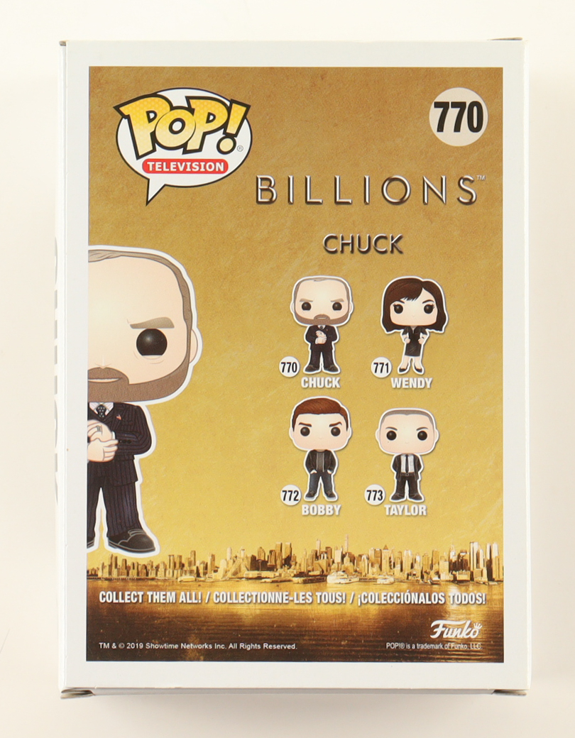 Paul Giamatti Signed "Billions" #770 Chuck Funko Pop! Vinyl Figure (Beckett) at PristineAuction.com Paul Giamatti Signed "Billions" #770 Chuck Funko Pop! Vinyl Figure (Beckett) at PristineAuction.com
