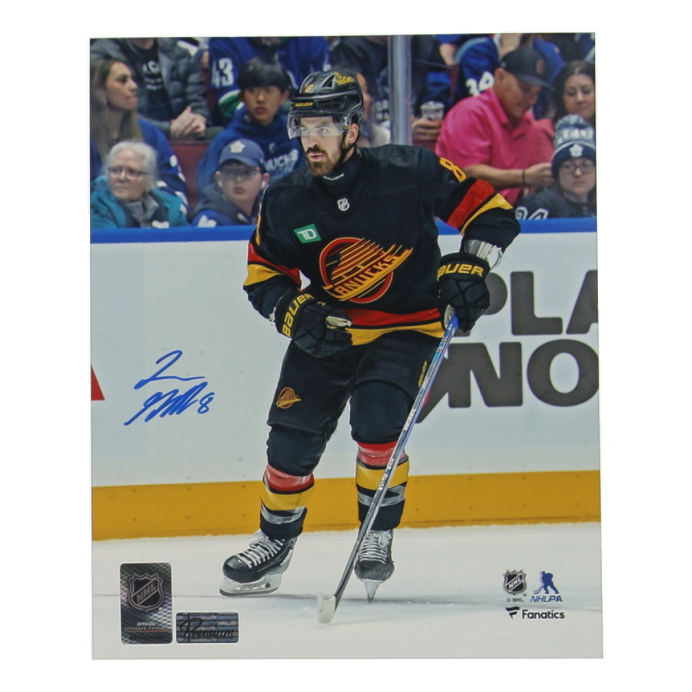 Conor Garland Signed Canucks 8x10 Photo (Premium Autographs) at PristineAuction.com