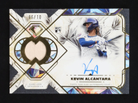 Kevin Alcantara 2025 Topps Diamond Icons Single Player Relic Auto Memorabilia #SPAR-KA RC #06/10 at PristineAuction.com