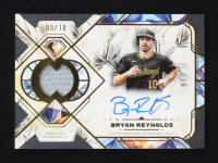 Bryan Reynolds 2025 Topps Diamond Icons Game-Used Patch Auto Memorabilia #SPAR-BR #09/10 at PristineAuction.com