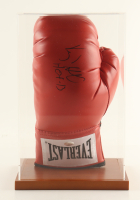 Virgil Hill Signed Everlast Boxing Glove Inscribed "HOF 13" With Display Case (Schwartz) at PristineAuction.com