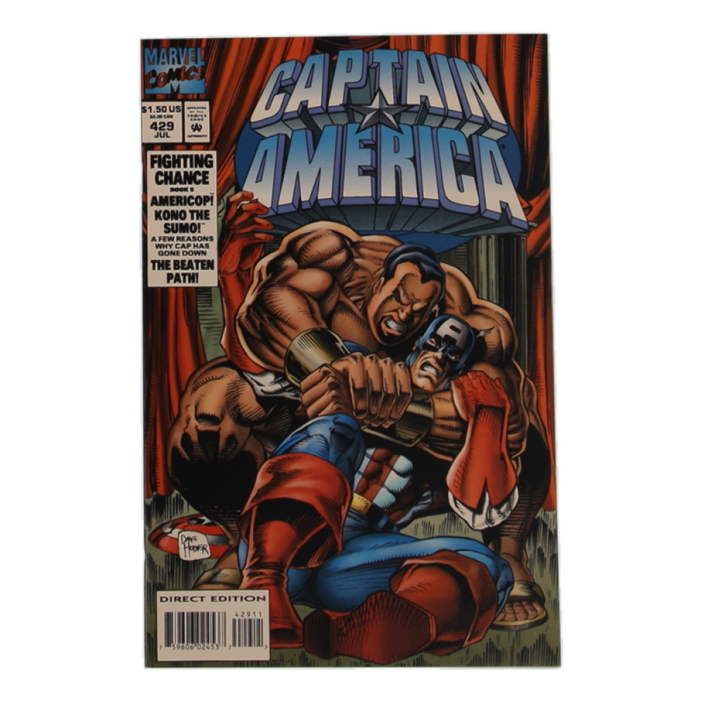 1994 "Captain America" Issue #429 Marvel Comic Book at PristineAuction.com