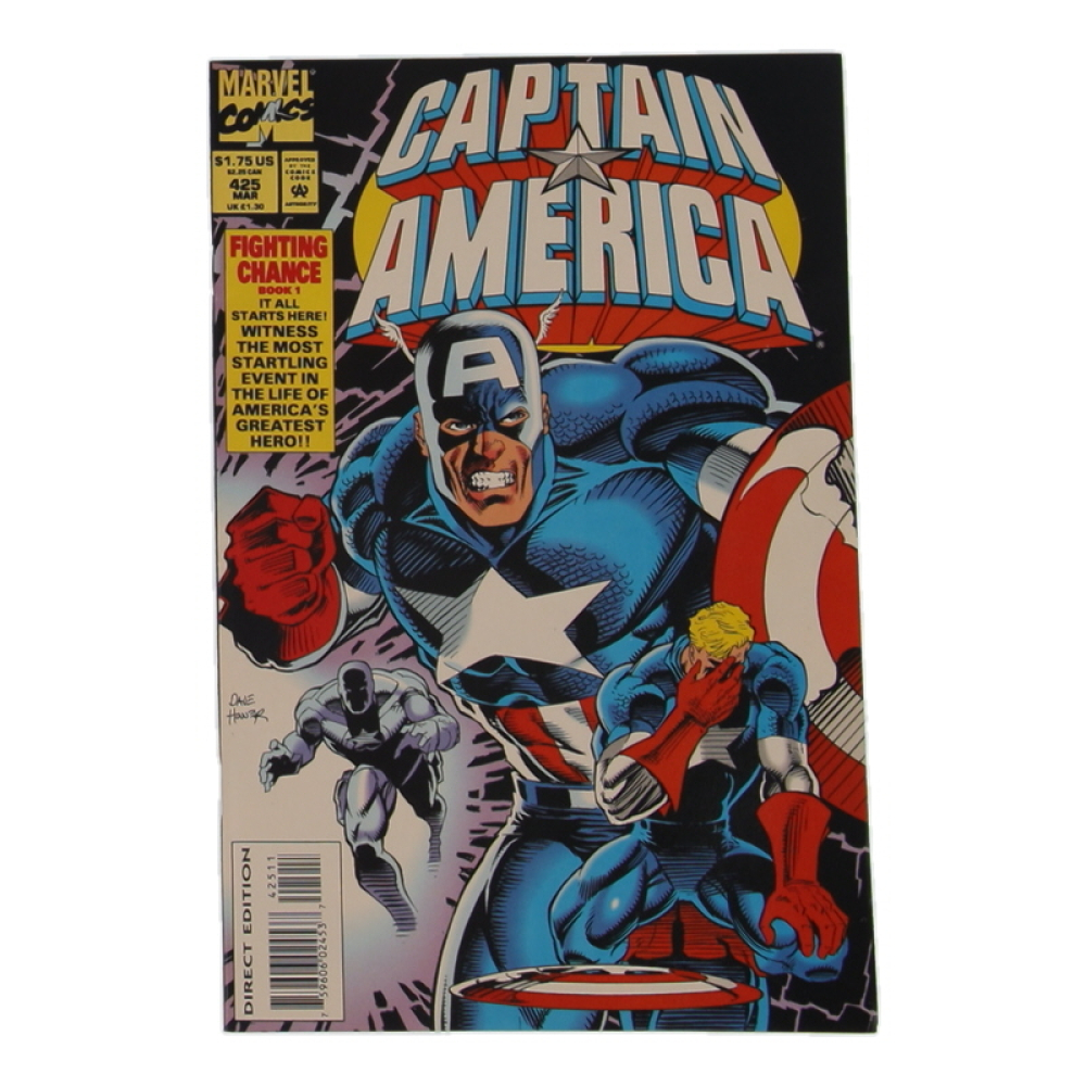 1994 "Captain America" Issue #425 Marvel Comic Book at PristineAuction.com